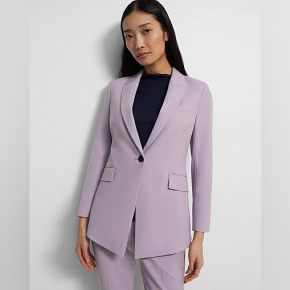 Theory pant Suit in Wisteria